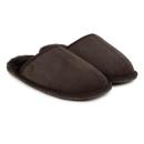 Mens Bedford Sheepskin Slipper Chocolate Distressed Extra Image 4 Preview